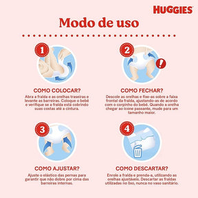 Kit com 4 Pacotes de Fraldas Supreme Care