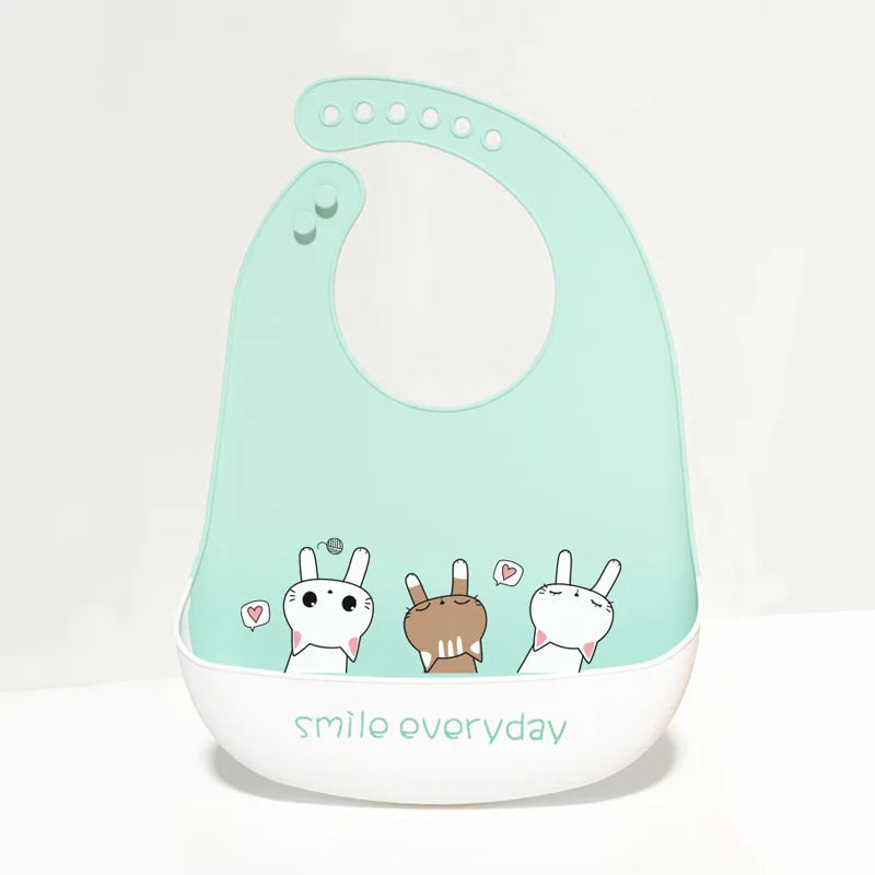 Babador silicone para bebê